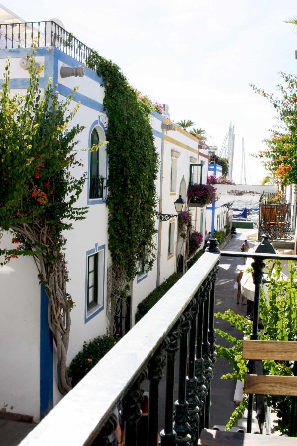 Puerto de Mogan: Little Venice Harbor Apartment with Rooftop Terrace Exterior photo