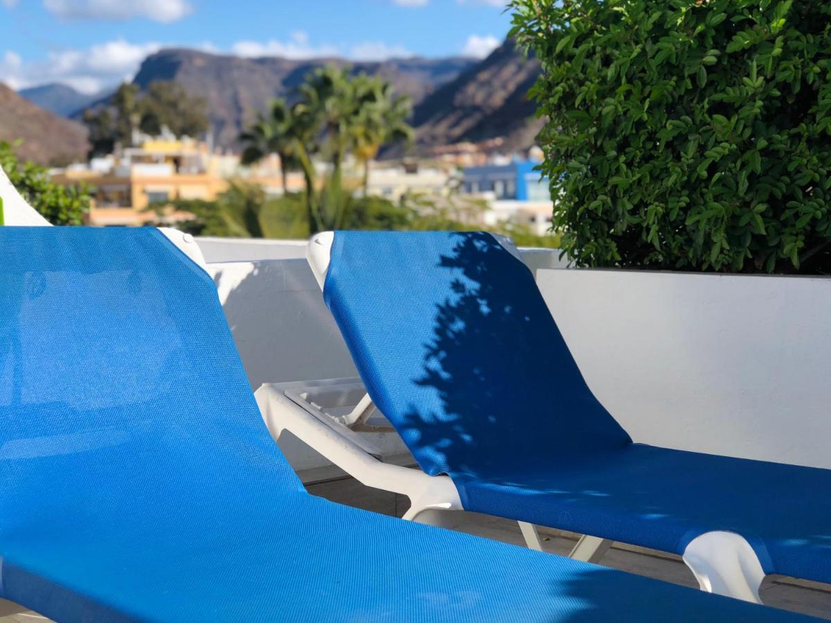 Puerto de Mogan: Little Venice Harbor Apartment with Rooftop Terrace Exterior photo